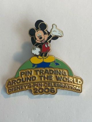 Wdw It All Started With Walt Trading Around The World Mickey Disney Pin Le (b7