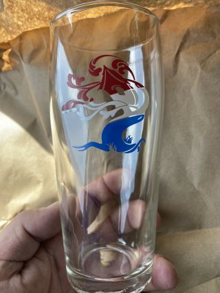 Tree House Brewing " This Land Is Your Land " Willi Glass Limited Red White Blue