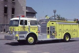 Verdoy Ny 1981 Pemfab Sanford Pumper - Fire Apparatus Slide