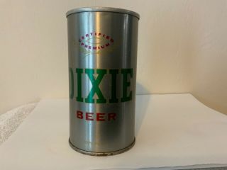 Dixie Premium Beer Noted Rare Silver Pull Tab Dixie Brewing Orleans La