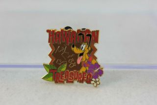 Disney Vacation Club Dvc Pin Adventures By Hawaiian Treasures Pluto