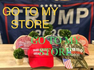 Donald Trump 2020 Maga Embroidery Camo Hat Make America Great Again Camo Red Cap