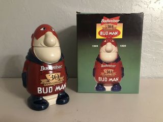Budweiser Budman 30th Anniversary Stein,
