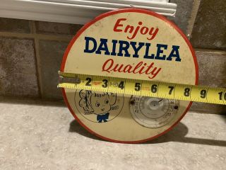 Old Vintage Dairylea Milk Advertising Thermometer Milk Dairy Sign 3