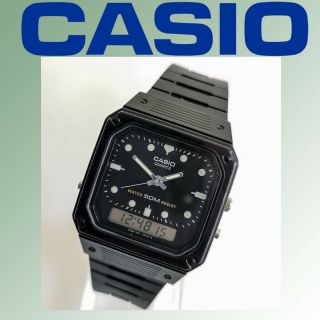 Vintage Very Rare 80s Casio Aq - 30w Module 305 Men’s Quartz Digital Watch