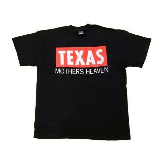 Texas Mothers Heaven Vintage 1992 European Tour T Shirt Size Xl