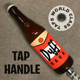Duff Beer Tap Handle The Simpsons Bar Marker Moe 