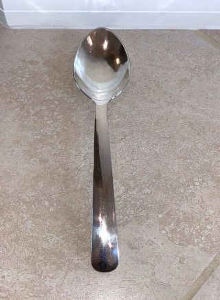 Large Vintage Sterlng Silver Serving Spoon,  Made In Mexico Avalos 142 Grams