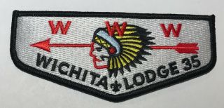 Oa Lodge 35 Wichita Flap Texas Boy Scout Pb Cf3
