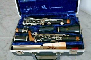 Vintage King Tempo Clarinet Serial 1110737 With Hard Case