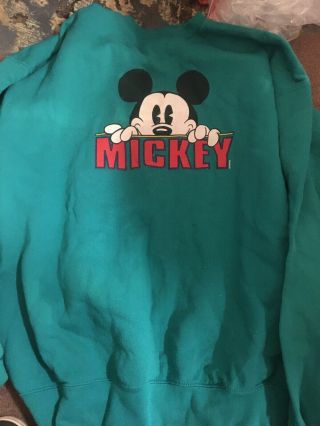 Vintage Mickey Sweat Shirt 80s?