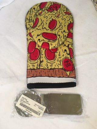 Pabst PBR Pizza Art Party Pack Oven Mit Pizza Cutter Coasters Keychains Sticker 2