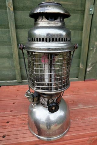 Old Vintage Hipolito H - 502 Paraffin Lantern Kerosene Lamp.  Primus Hasag Radius