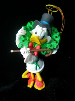 Disney Scrooge Christmas Ornament - 005901 Dca Christmas Donald Duck Mcduck