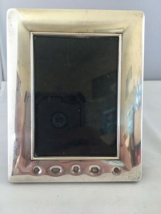 Vintage Solid Silver 925 Carrs Of Sheffield 2000 Photo Picture Frame 2