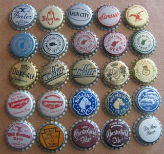 25 Dif Most Pennsylvania Pa Beer Caps Erie Rolling Rock Ic Pittsburgh