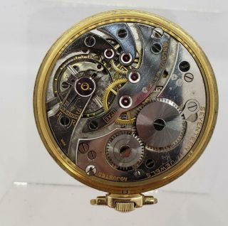 Vintage Bulova 10K Gold RGP Pocket Watch 17 Jewel 3
