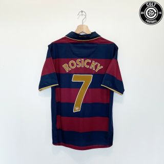 2007/08 Rosicky 7 Arsenal Vintage Nike Cl Away Football Shirt (m) Czech