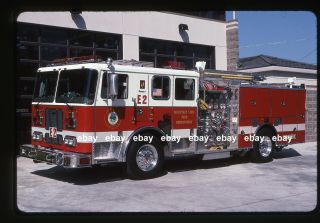 Mountain View Ca E2 2000 Seagrave Pumper Fire Apparatus Slide