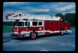 Ono Pa Ex Fdny Seagrave Rm Aerial Fire Apparatus Slide