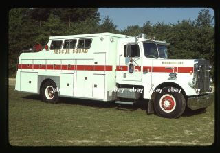 Pg County Md Sq27 1978 Freightliner 1962 Bruco Rescue Fire Apparatus Slide