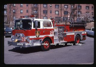 Eastchester Ny E28 1969 Mack Cf 1987 Ward 79 Pumper Fire Apparatus Slide
