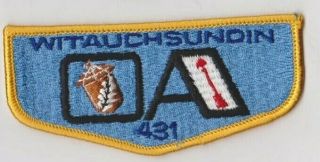 Oa Flap Lodge 431 Witauchsundin S5a Absorbed (merged) In 1980