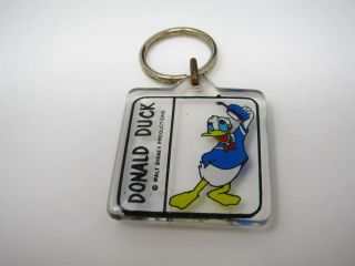 Vintage Keychain: Donald Duck Walt Disney Productions