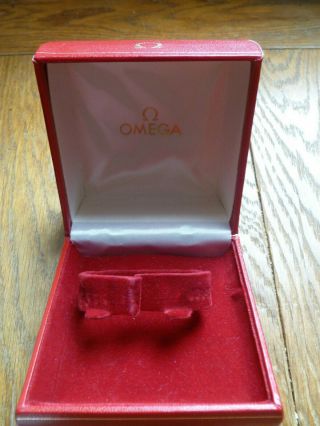 Omega,  Vintage Red Watch Box,  1980 Omega Price List