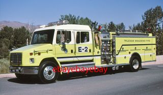 Fire Apparatus Slide,  Engine 1,  Truckee Meadows Fd / Nv,  1996 Fl / Central State