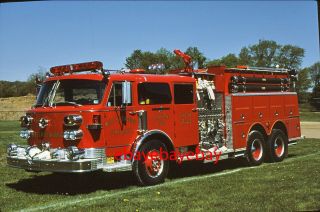 Fire Apparatus Slide,  Engine 244,  West Kittanning / Pa,  1985 American Lafrance