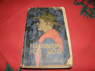 Vintage Handbook For Boys,  Bsa,  29th Printing,  April 1938