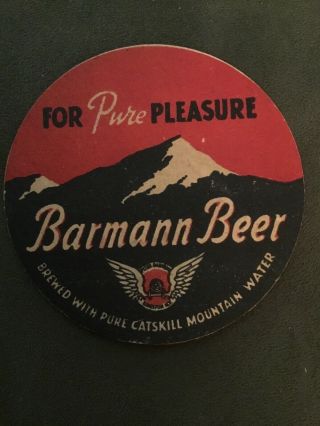 Barmann Beer “for Pure Pleasure” Kingston Ny
