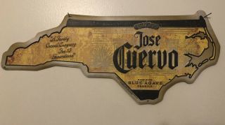 Beer Sign Jose Cuervo Metal Sign Jose Cuervo North Carolina Sign Tequila 20 X 9