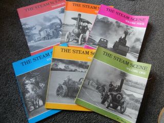 The Steam Scene Vols 1 - 6 R J Blenkinsop (2 Signed) Vintage Steam 6 Volumes