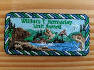 William T.  Hornaday Unit Award Patch