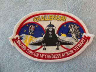 Space Shuttle Patches Bundle - 4 Patches - STS - 107,  STS - 117,  STS - 51L & STS - 41B 3