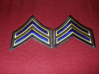 California Highway Patrol Corporal Chevron Patches (2)