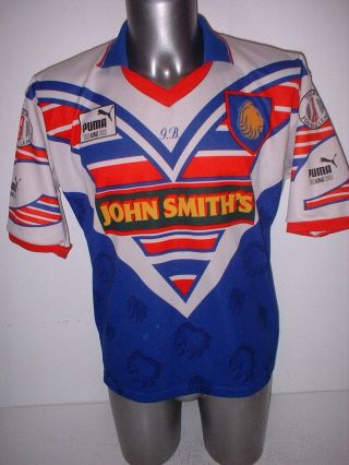 Great Britain Puma Adult Xl Vintage Shirt Rugby League Jersey Top John Smith