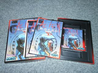 1994 Vintage Commodore Amiga Cd32 Alien Breed 3d Game W/ Instructions