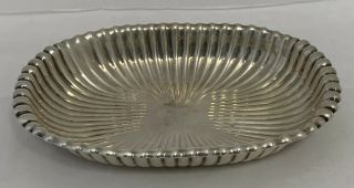 Gorham Silver Mid Century Modern Sterling Silver Bowl Dish Tray 5.  5”X4” 94 Grams 2