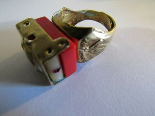 VTG.  SKY KING MAGNI - GLOW WRITING & SECRET COMPARTMENT PREMIUM RING by PETER PAN 2