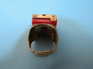 VTG.  SKY KING MAGNI - GLOW WRITING & SECRET COMPARTMENT PREMIUM RING by PETER PAN 3