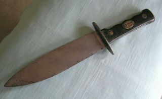Rare World War Ii Italian Colonial Police Officer Pai Fighting Dagger Knife