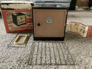 Vintage Coleman Folding Camp Oven Model 5010a700