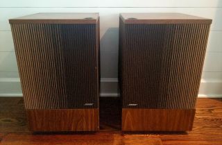 Vintage Bose 501 Direct/reflecting Speakers Series (year 1977)