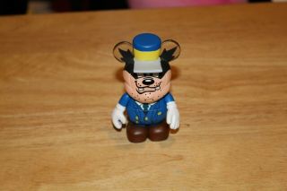 Disney Vinylmation 3 " Have A Laugh Series Conductor Pete Mr.  Mouse Takes A Trip