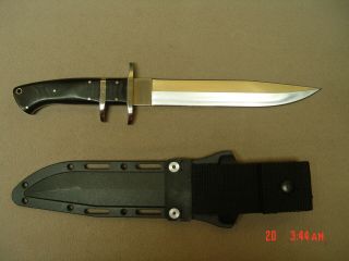 Cold Steel Black Bear Classic/combat/survival/hunting Double Edge/sub=hilt Knife