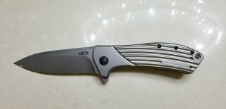Zero Tolerance 0801 5045 Rexford Elmax Discontinued Folding Knife.  Estate