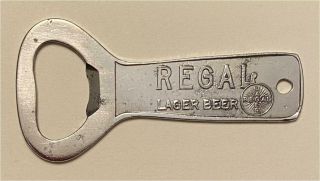 1930s Regal Lager Beer Orleans Louisiana Bottle Opener C - 12 - 23